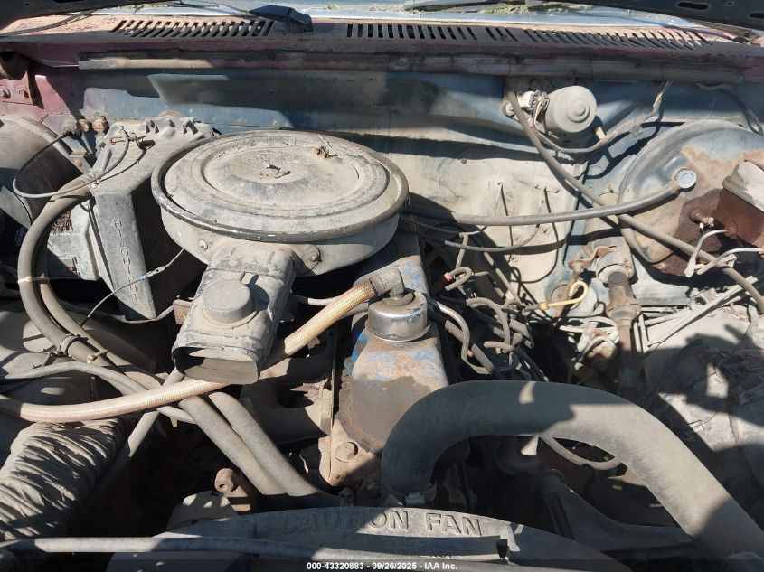 1983 Ford Bronco U100 VIN: 1FMDU15Y1DLA73484 Lot: 43320883