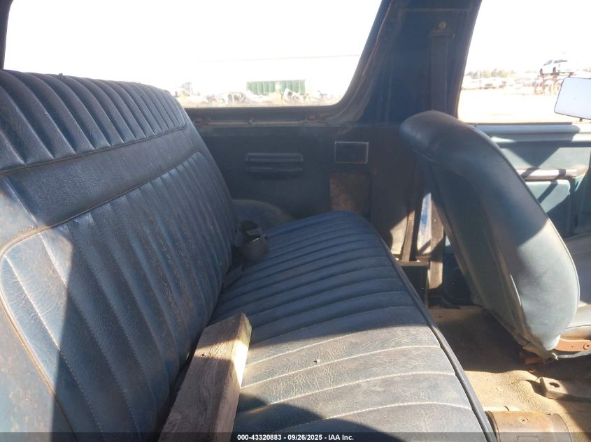 1983 Ford Bronco U100 VIN: 1FMDU15Y1DLA73484 Lot: 43320883