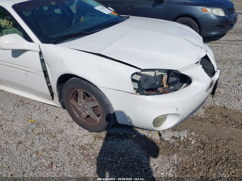 2004 Pontiac Grand Prix Gt2 VIN: 2G2WS522041235853 Lot: 43320893