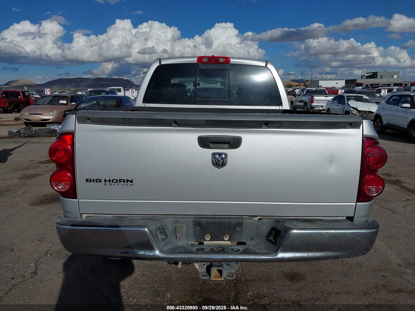 2007 Dodge Ram 1500 Slt VIN: 1D7HA18287S238839 Lot: 43320900