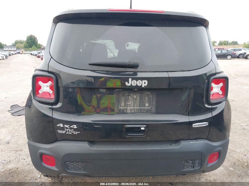 2019 Jeep Renegade Latitude 4X4 VIN: ZACNJBBB5KPK30060 Lot: 43320902