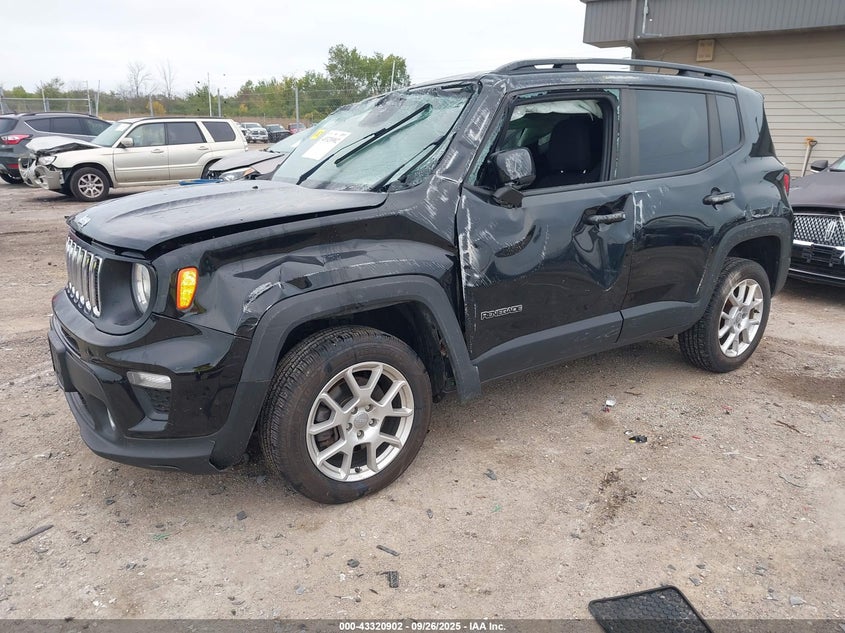 VIN ZACNJBBB5KPK30060 2019 JEEP RENEGADE LATITUDE 4X4