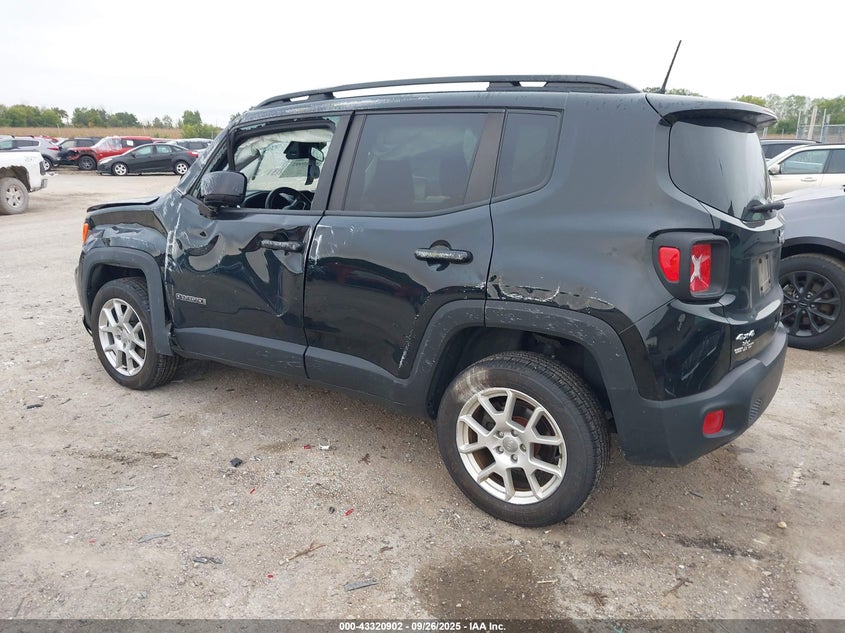 VIN ZACNJBBB5KPK30060 2019 JEEP RENEGADE LATITUDE 4X4