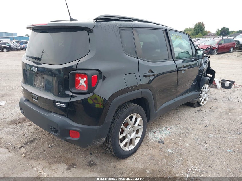 VIN ZACNJBBB5KPK30060 2019 JEEP RENEGADE LATITUDE 4X4
