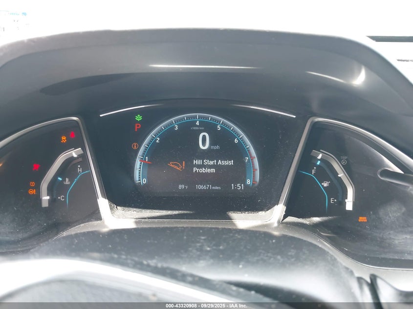 2018 HONDA CIVIC EX - 2HGFC2F73JH538904