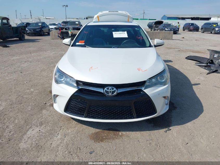 2016 Toyota Camry Se VIN: 4T1BF1FKXGU175781 Lot: 43320921