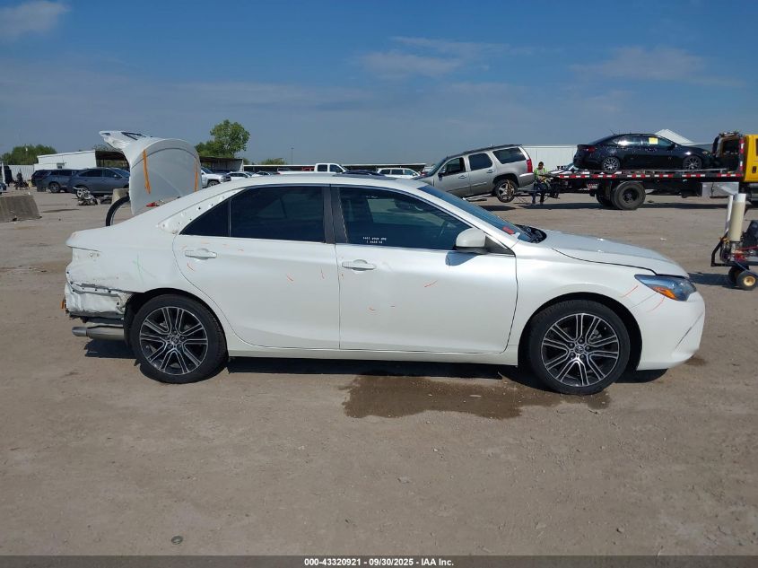 2016 Toyota Camry Se VIN: 4T1BF1FKXGU175781 Lot: 43320921