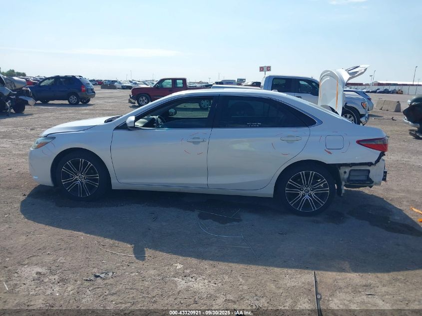 2016 Toyota Camry Se VIN: 4T1BF1FKXGU175781 Lot: 43320921