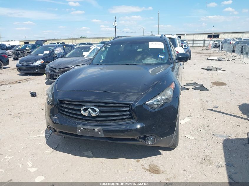 2015 Infiniti Qx70 VIN: JN8CS1MU5FM381022 Lot: 43320928