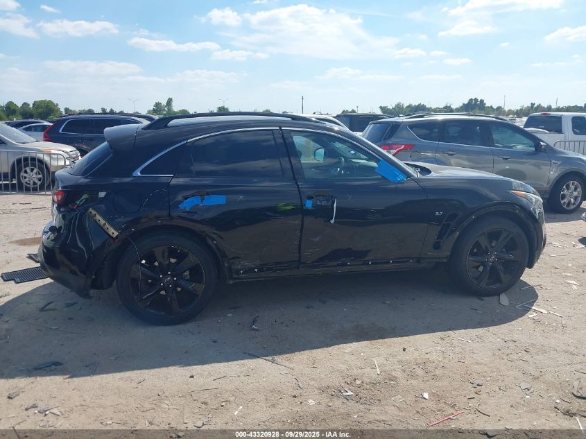 2015 Infiniti Qx70 VIN: JN8CS1MU5FM381022 Lot: 43320928