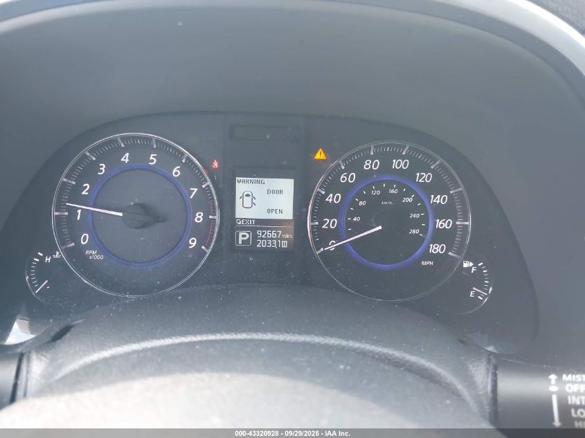 2015 Infiniti Qx70 VIN: JN8CS1MU5FM381022 Lot: 43320928