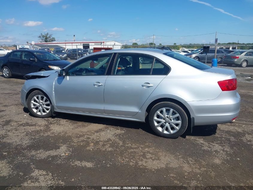 2011 Volkswagen Jetta 2.5L Se VIN: 3VWDZ7AJ4BM350025 Lot: 43320942