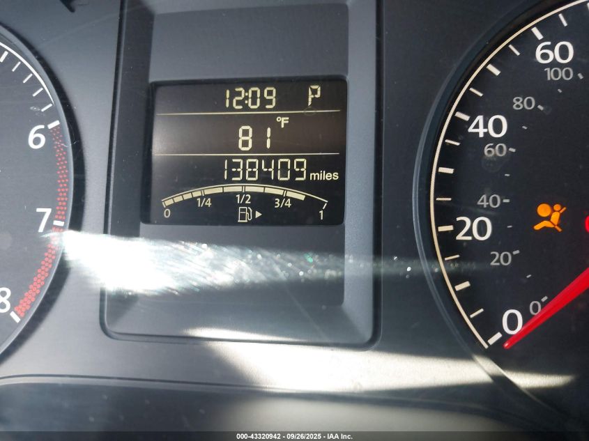 2011 Volkswagen Jetta 2.5L Se VIN: 3VWDZ7AJ4BM350025 Lot: 43320942