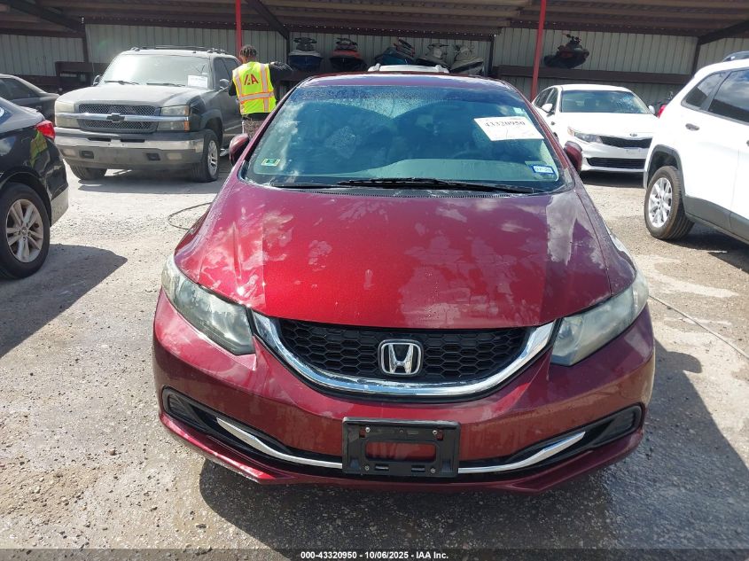 2015 Honda Civic Lx VIN: 19XFB2F53FE112570 Lot: 43320950