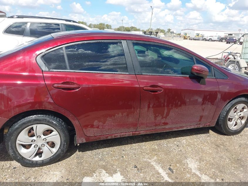 2015 Honda Civic Lx VIN: 19XFB2F53FE112570 Lot: 43320950