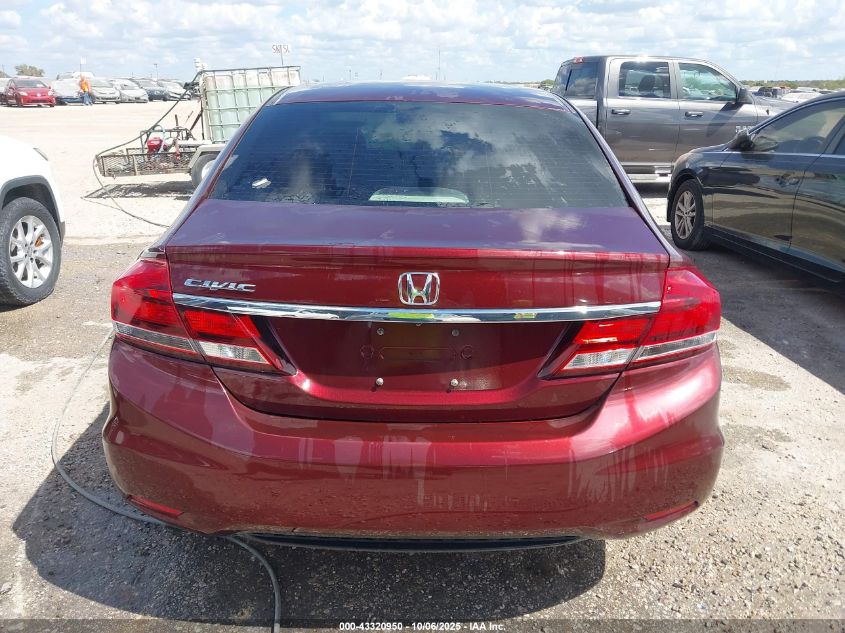 2015 Honda Civic Lx VIN: 19XFB2F53FE112570 Lot: 43320950