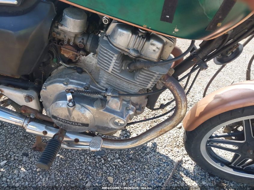 1981 Honda Cm400 C VIN: JH2NC0120BM015694 Lot: 43320957