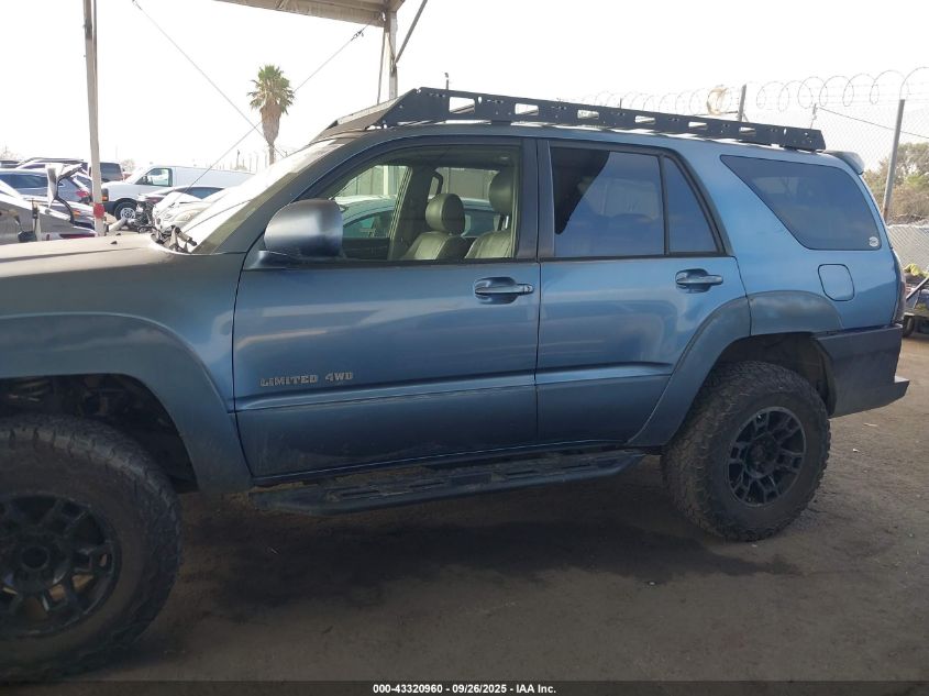 2004 Toyota 4Runner Limited V8 VIN: JTEBT17R440039671 Lot: 43320960