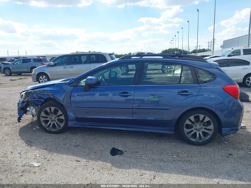 2013 SUBARU IMPREZA 2.0I SPORT LIMITED - JF1GPAS69D2836861