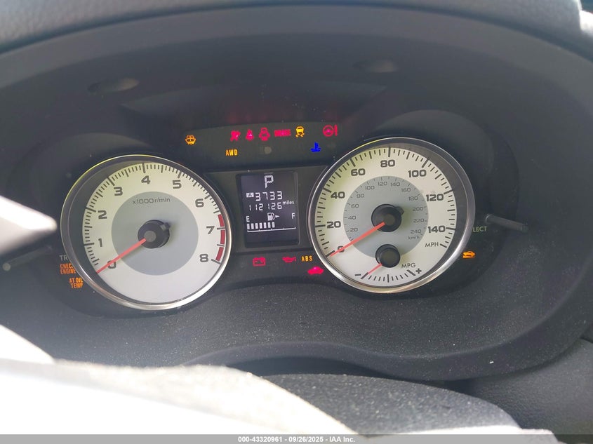 2013 SUBARU IMPREZA 2.0I SPORT LIMITED - JF1GPAS69D2836861