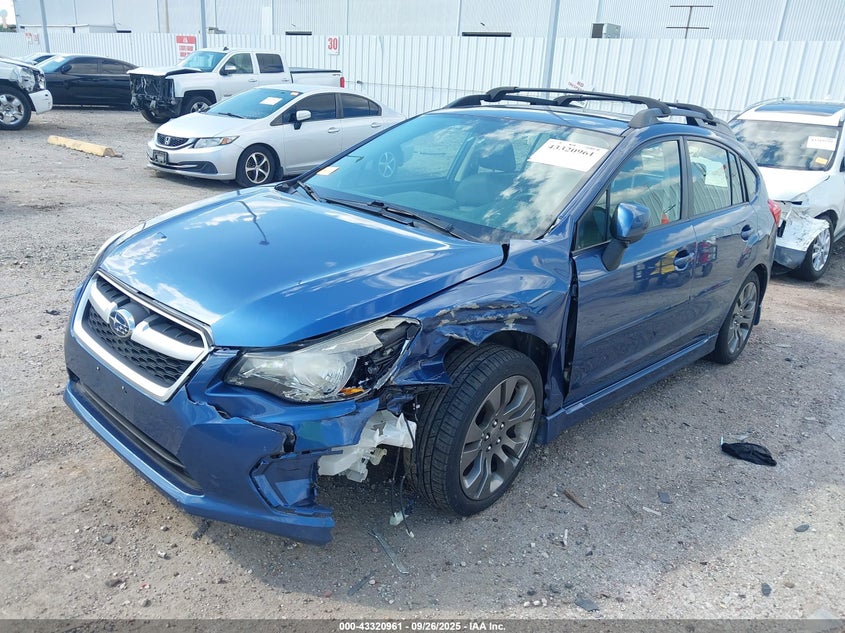 2013 SUBARU IMPREZA 2.0I SPORT LIMITED - JF1GPAS69D2836861