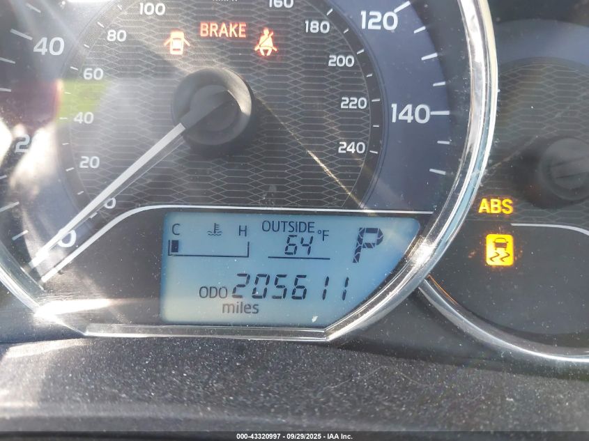 2015 Toyota Corolla Le VIN: 5YFBURHE0FP295360 Lot: 43320997