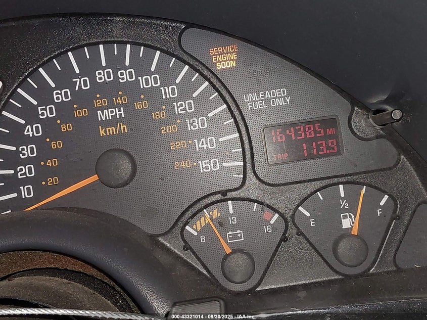 1997 Pontiac Firebird Formula VIN: 2G2FV22P7V2210817 Lot: 43321014