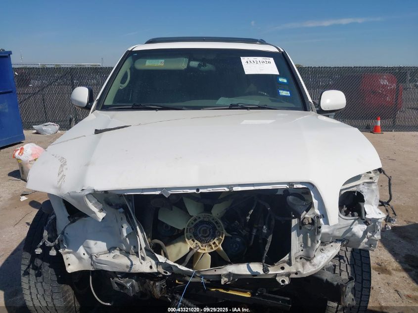 2003 Toyota Sequoia Limited V8 VIN: 5TDZT38A53S181336 Lot: 43321020