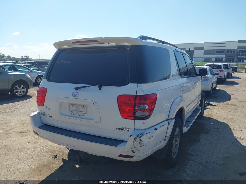 5TDZT38A53S181336 2003 TOYOTA SEQUOIA photo no. 4