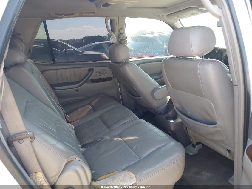 2003 Toyota Sequoia Limited V8 VIN: 5TDZT38A53S181336 Lot: 43321020