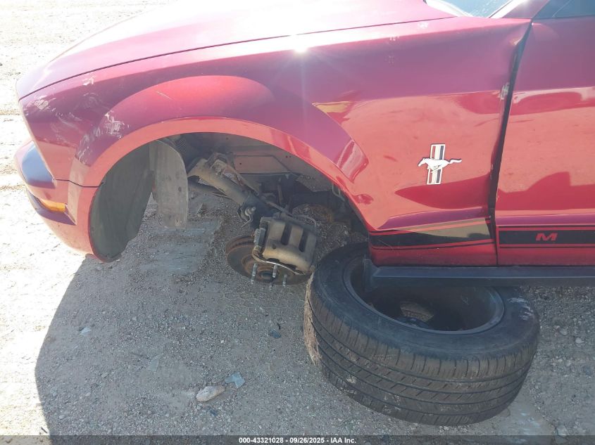 2007 Ford Mustang V6 Deluxe/V6 Premium VIN: 1ZVFT80N475275179 Lot: 43321028