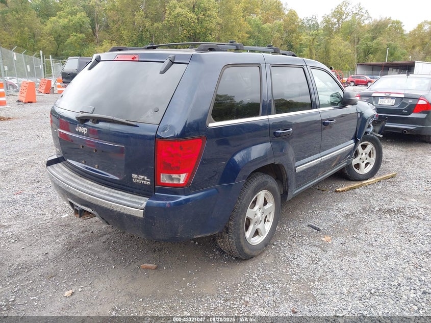 1J4HR58275C608559 2005 JEEP GRAND CHEROKEE photo no. 4
