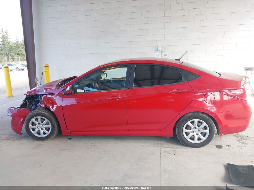 2012 Hyundai Accent Gls VIN: KMHCT4AE7CU204244 Lot: 43321055