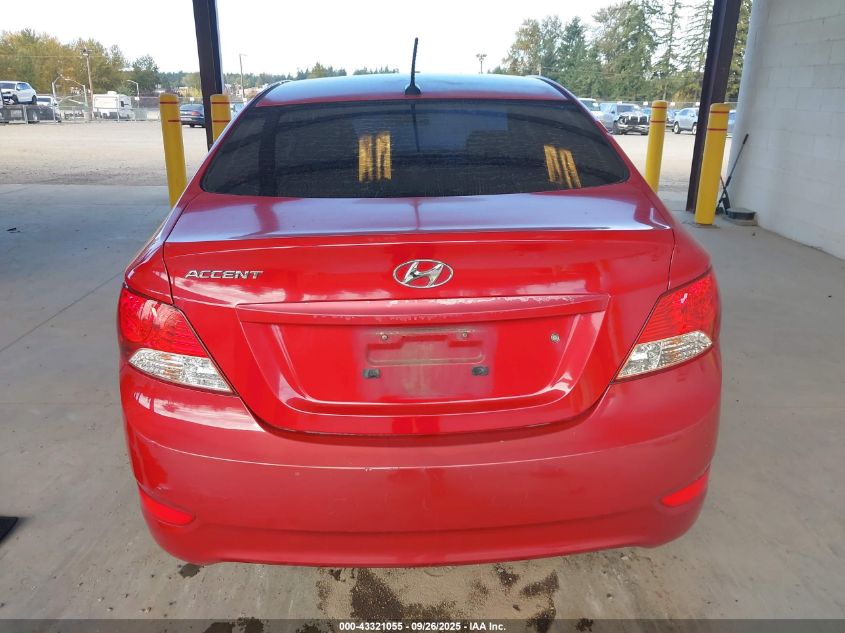 2012 Hyundai Accent Gls VIN: KMHCT4AE7CU204244 Lot: 43321055