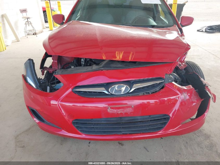 2012 Hyundai Accent Gls VIN: KMHCT4AE7CU204244 Lot: 43321055