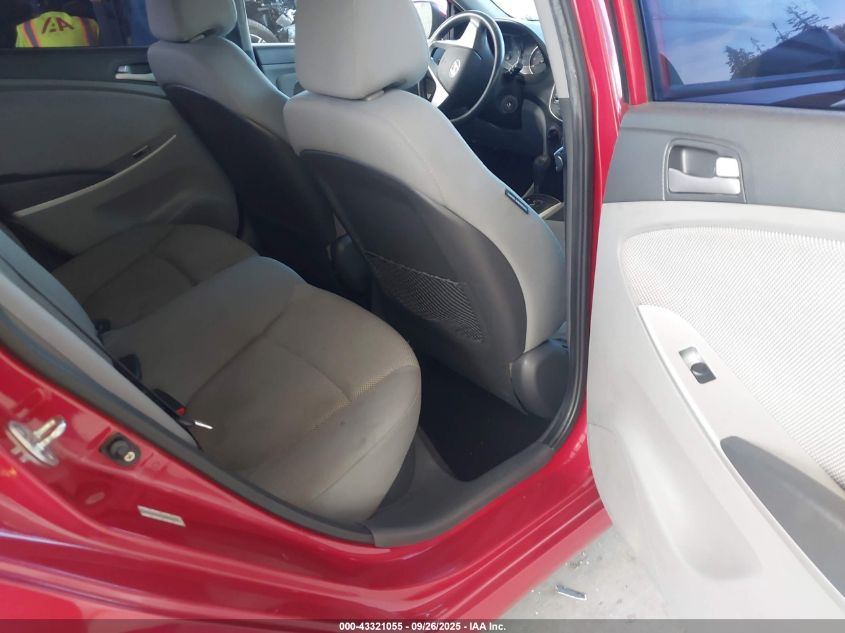 2012 Hyundai Accent Gls VIN: KMHCT4AE7CU204244 Lot: 43321055