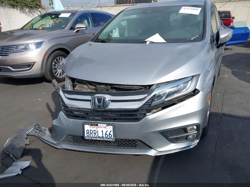 2020 Honda Odyssey Ex-L/Ex-L W/Navi Res VIN: 5FNRL6H76LB064116 Lot: 43321068