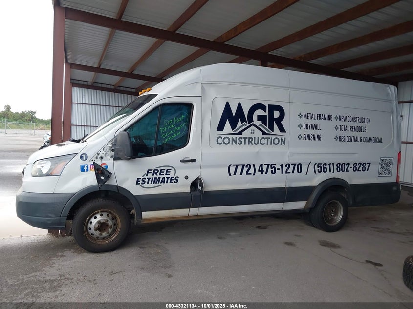 2018 Ford Transit-350 VIN: 1FTRS4XG4JKA35870 Lot: 43321134