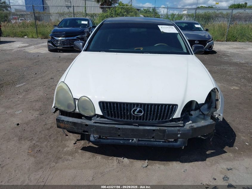 2003 Lexus Gs 300 VIN: JT8BD69SX30174312 Lot: 43321156