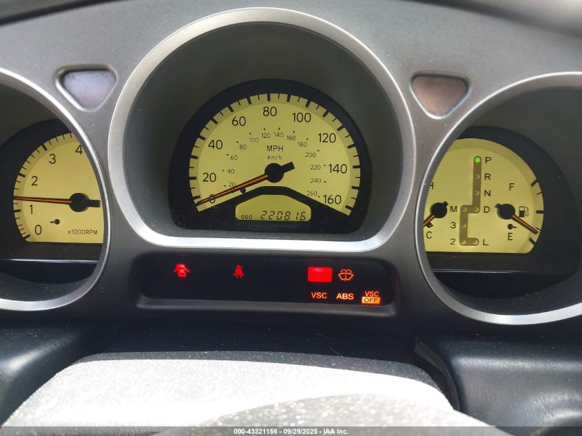 2003 Lexus Gs 300 VIN: JT8BD69SX30174312 Lot: 43321156