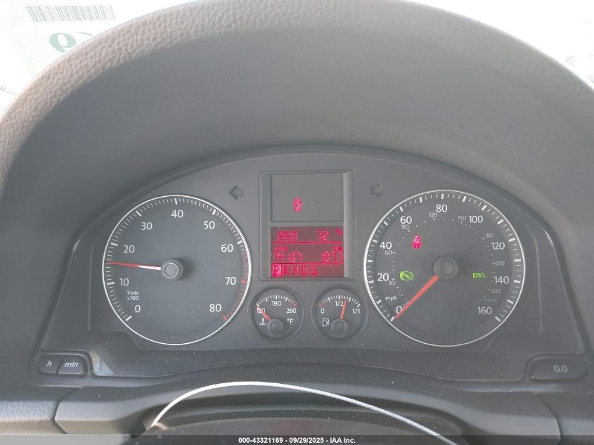 2009 Volkswagen Jetta Se VIN: 3VWRM71K69M171296 Lot: 43321169