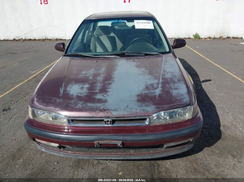 1991 Honda Accord Ex/Ex-R VIN: 1HGCB7665MA176491 Lot: 43321189