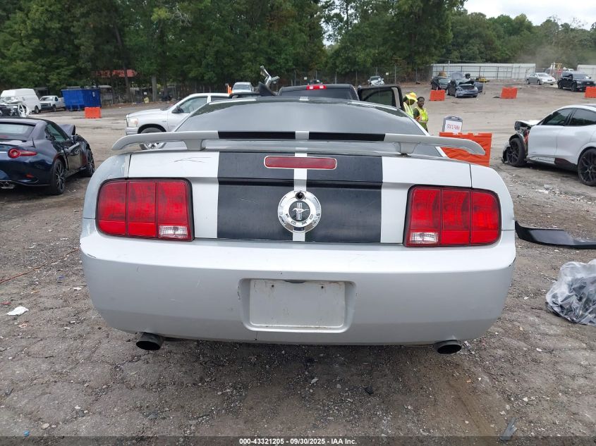2005 Ford Mustang V6 Deluxe/V6 Premium VIN: 1ZVFT80N255128131 Lot: 43321205