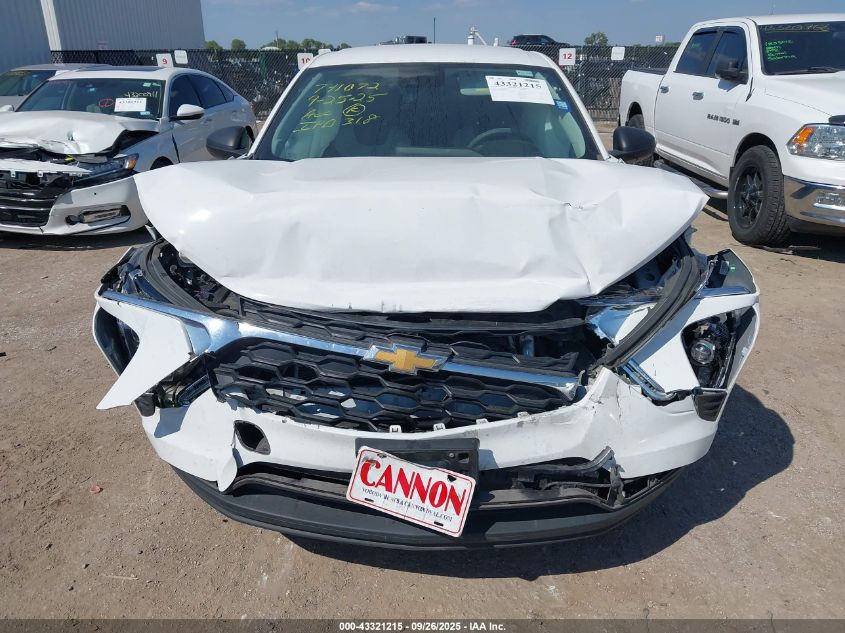 2024 Chevrolet Trax Fwd Sp VIN: KL77LFE23RC014535 Lot: 43321215