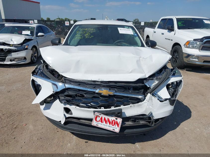 2024 Chevrolet Trax Fwd Sp VIN: KL77LFE23RC014535 Lot: 43321215