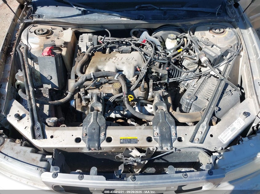 2002 Buick Century Custom VIN: 2G4WS52J321102287 Lot: 43321221