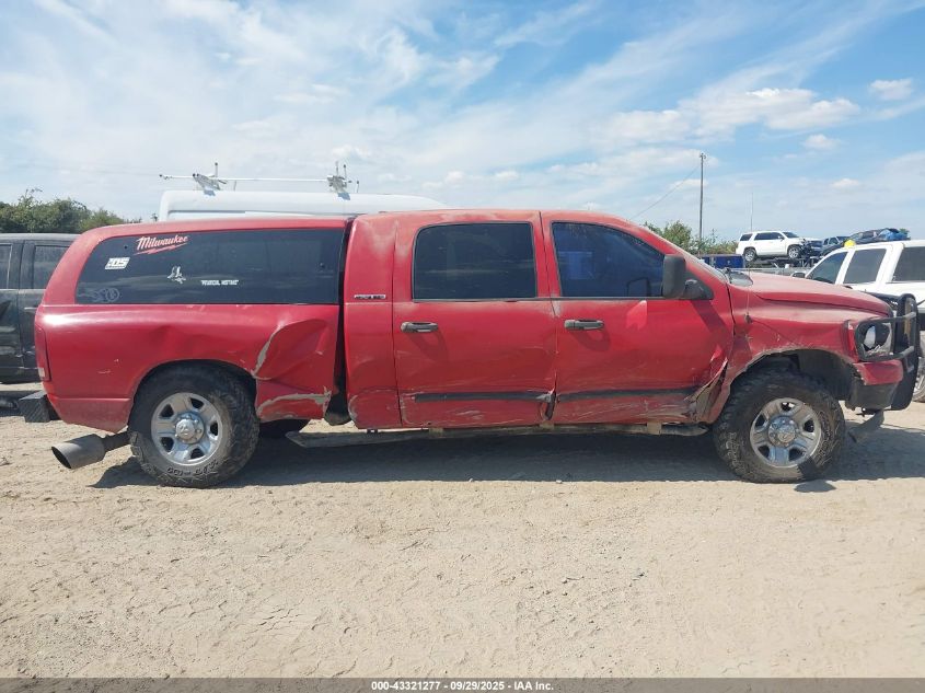 2006 Dodge Ram 2500 Slt VIN: 3D7KS29C06G129605 Lot: 43321277