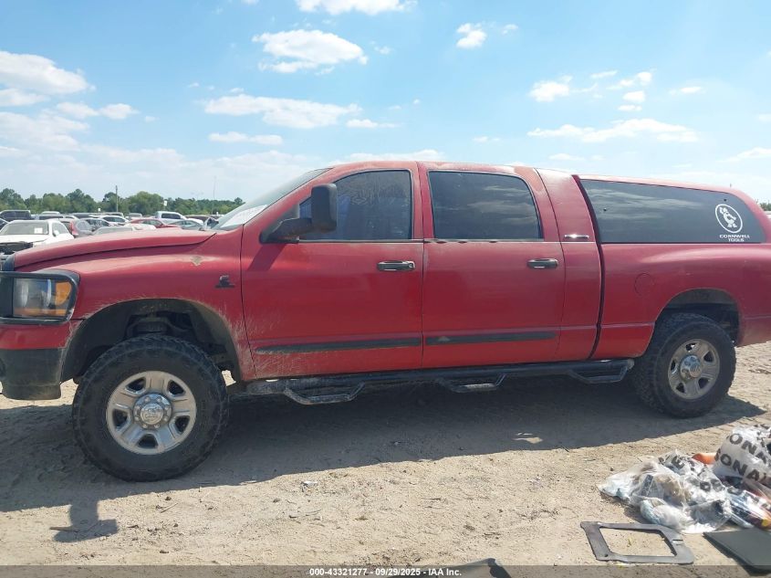 2006 Dodge Ram 2500 Slt VIN: 3D7KS29C06G129605 Lot: 43321277