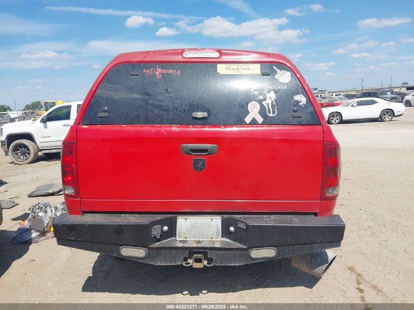 2006 Dodge Ram 2500 Slt VIN: 3D7KS29C06G129605 Lot: 43321277