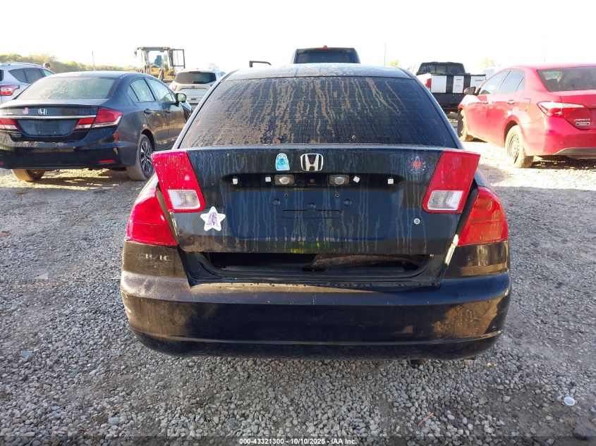 2001 Honda Civic Lx VIN: 1HGES15521L037949 Lot: 43321300